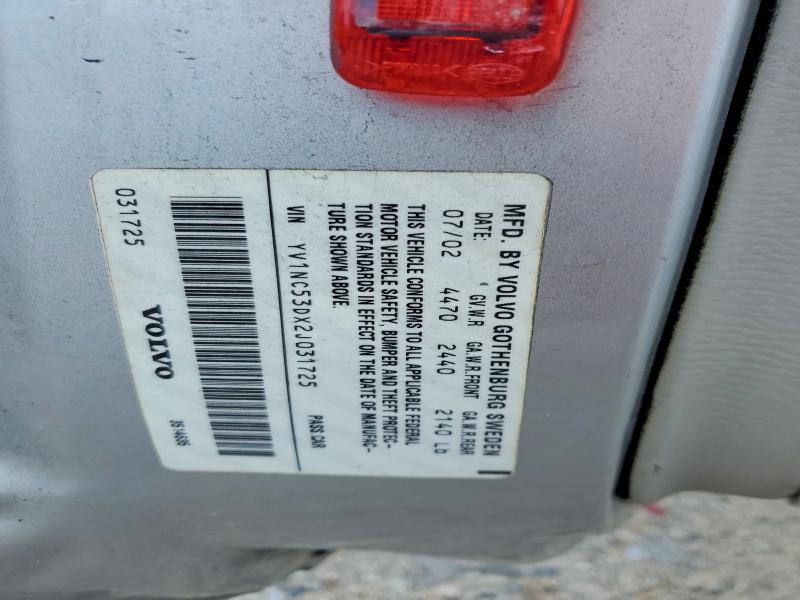 Aukcja sprzedaży 2002 Volvo C70, vin: YV1NC53DX2J031725, numer aukcji: 67964706