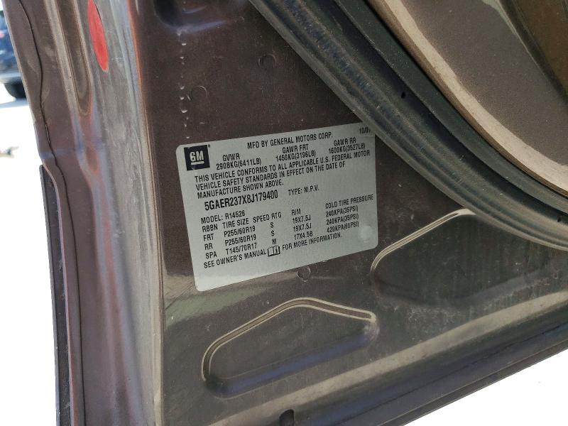 Продажа на аукционе авто 2008 Buick Enclave, vin: 5GAER237X8J179400, номер лота: 70061716