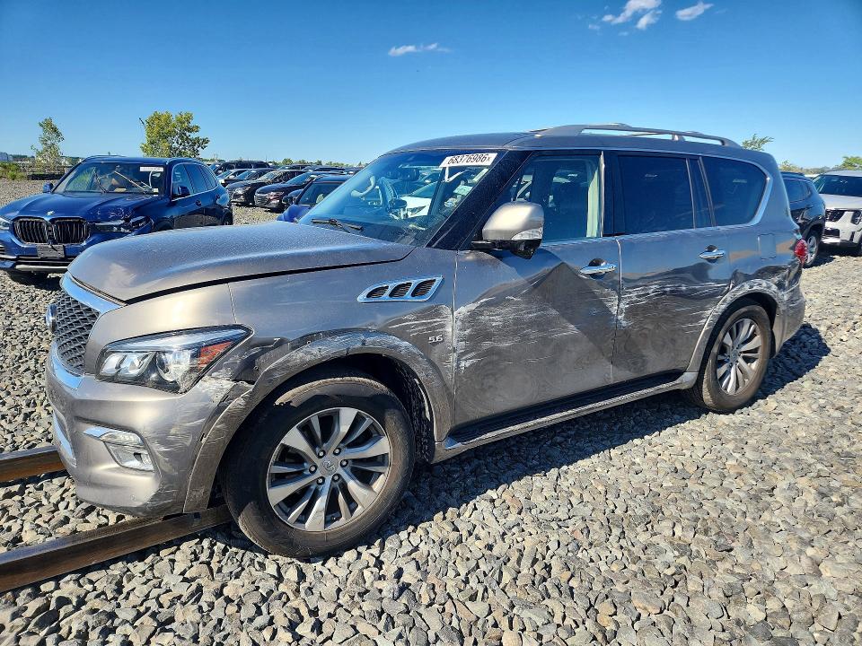 2017 Infiniti Qx80 მანქანა იყიდება აუქციონზე, vin: JN8AZ2NF5H9645709, აუქციონის ნომერი: 68376986