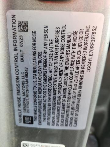 Продажа на аукционе авто 2024 Chevrolet Silverado, vin: 1GC4YLE70RF197652, номер лота: 67256376