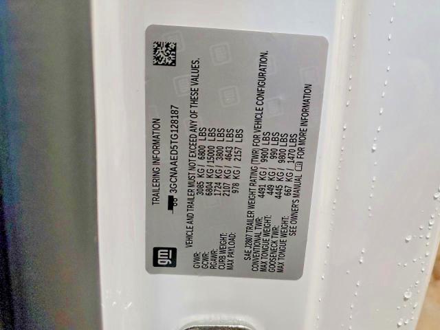 Продаж на аукціоні авто 2026 Chevrolet Silverado, vin: 3GCNAAED5TG128187, номер лоту: 67754556