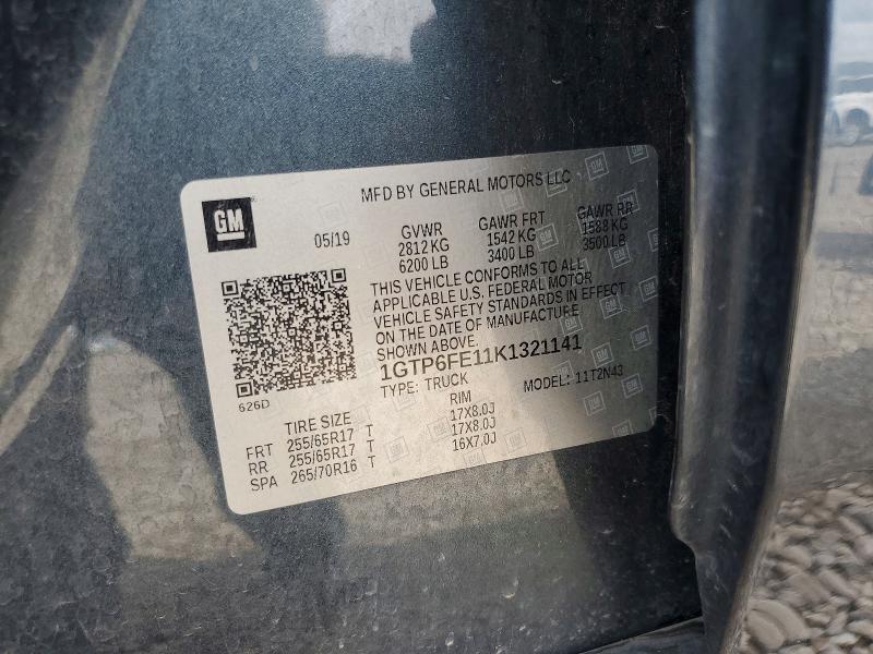 Aukcja sprzedaży 2019 Gmc Canyon, vin: 1GTP6FE11K1321141, numer aukcji: 66780786
