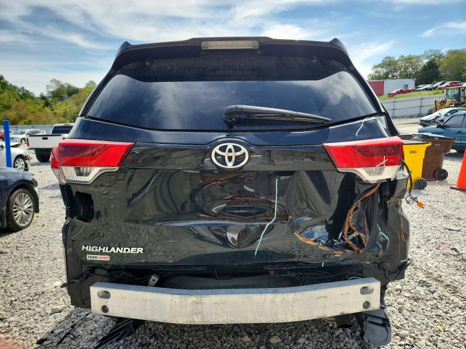 55885686 :رقم المزاد ، 5TDJZRFH4HS417187 vin ، 2017 Toyota Highlander مزاد بيع
