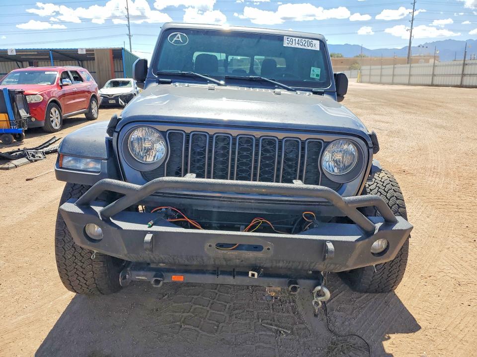 59145206 :رقم المزاد ، 1C6HJTAGXRL132425 vin ، 2024 Jeep Gladiator مزاد بيع