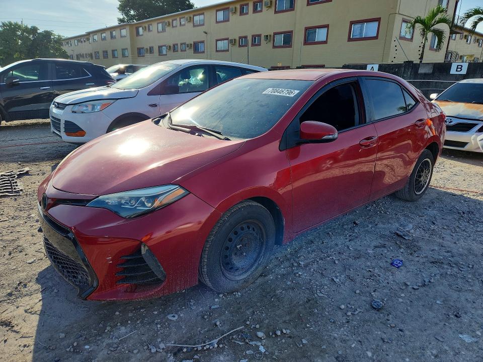 70846796 :رقم المزاد ، 5YFBURHE8HP599362 vin ، 2017 Toyota Corolla مزاد بيع