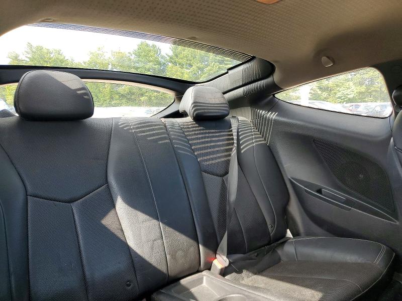 2013 Hyundai Veloster მანქანა იყიდება აუქციონზე, vin: KMHTC6AEXDU110064, აუქციონის ნომერი: 68036716