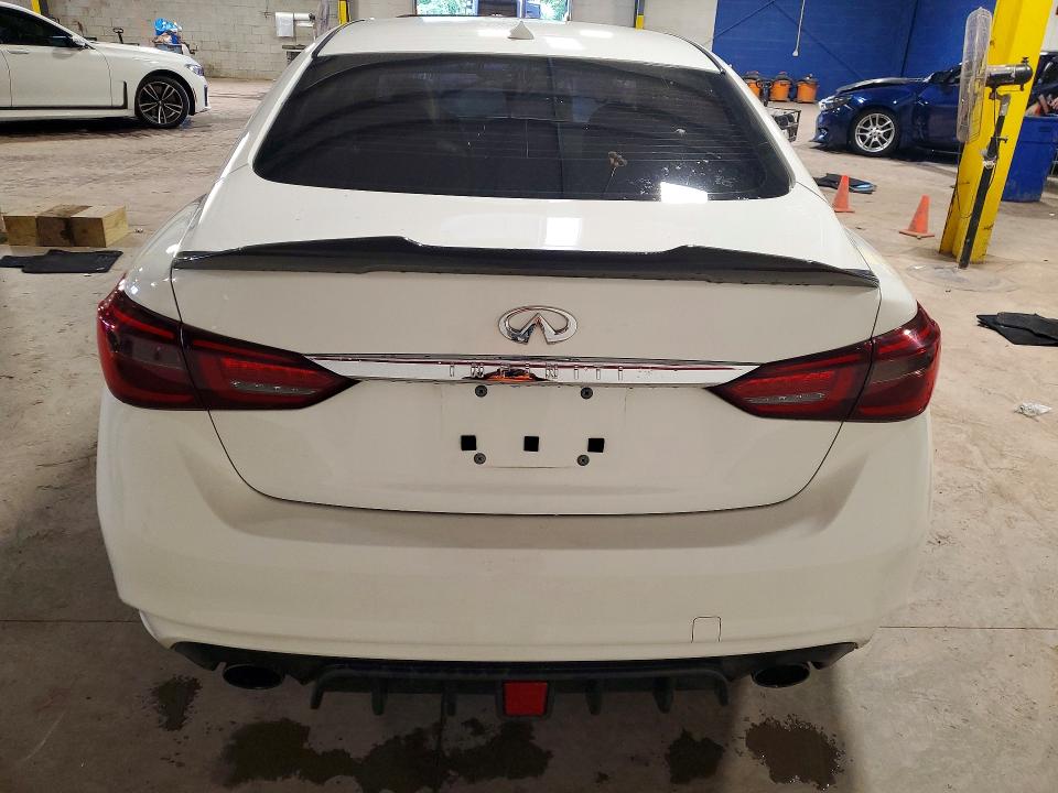 69438236 :رقم المزاد ، JN1EV7AP6JM356509 vin ، 2018 Infiniti Q50 مزاد بيع