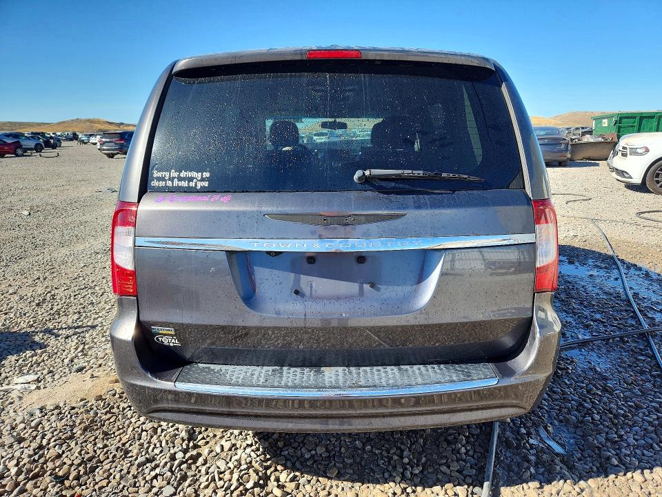 2016 Chrysler Town & Country მანქანა იყიდება აუქციონზე, vin: 2C4RC1BG6GR301418, აუქციონის ნომერი: 68124886