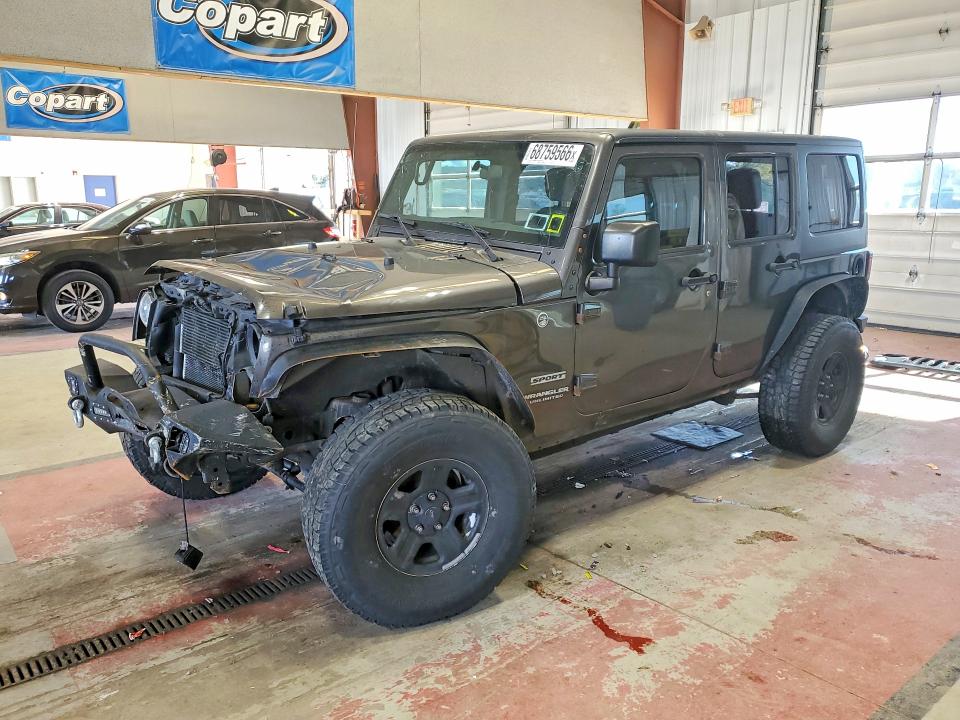 Продажа на аукционе авто 2017 Jeep Wrangler Unlimited, vin: 1C4BJWDG8HL557443, номер лота: 68759566