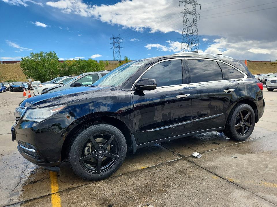 67634006 :رقم المزاد ، 5FRYD4H84EB015035 vin ، 2014 Acura Mdx مزاد بيع