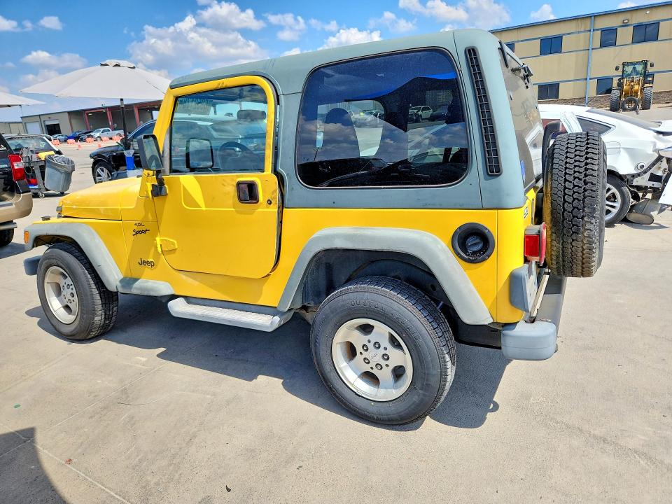 Продажа на аукционе авто 2001 Jeep Wrangler / Tj, vin: 1J4FA49S31P316188, номер лота: 69521786
