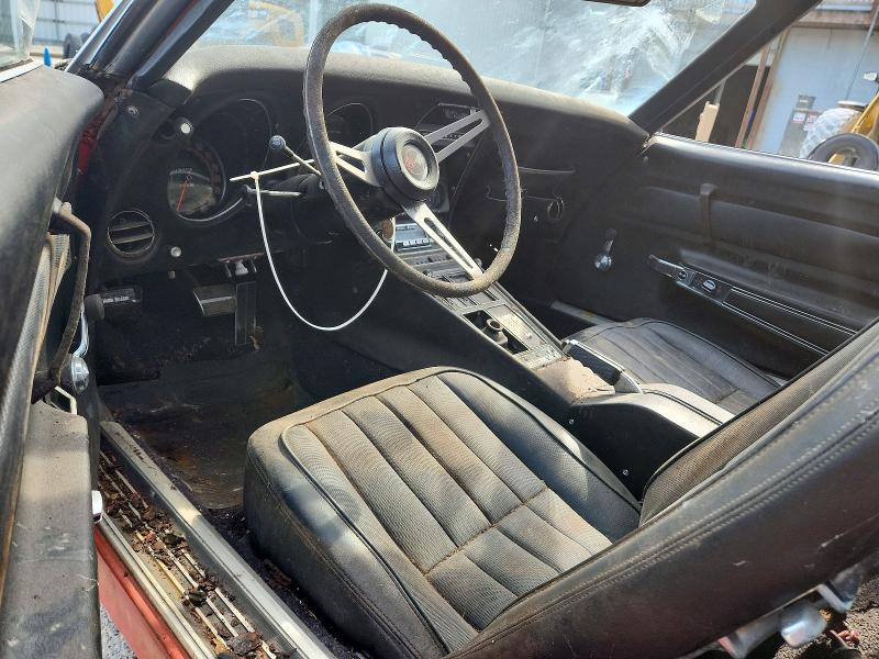 1969 Chevrolet Corvette მანქანა იყიდება აუქციონზე, vin: 194679S725987, აუქციონის ნომერი: 69519826