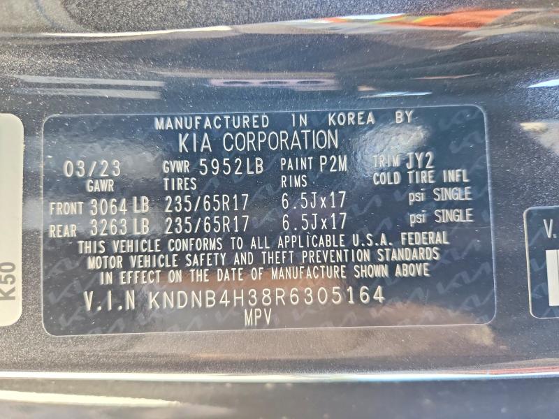 Aukcja sprzedaży 2024 Kia Carnival, vin: KNDNB4H38R6305164, numer aukcji: 66623146