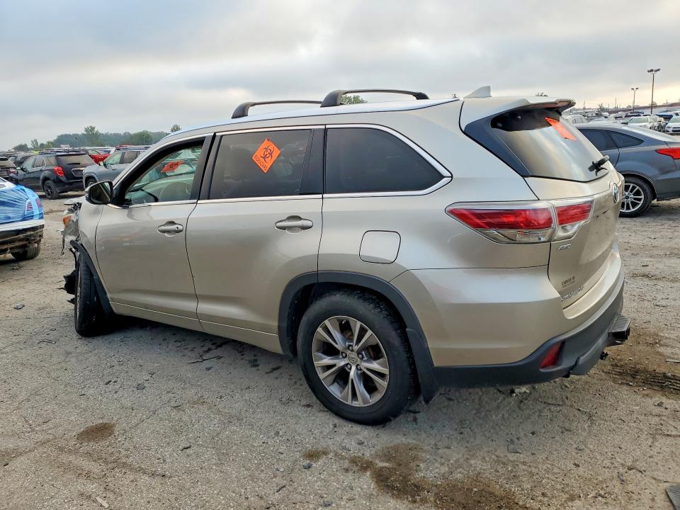 Продажа на аукционе авто 2015 Toyota Highlander, vin: 5TDJKRFH4FS131860, номер лота: 69865226