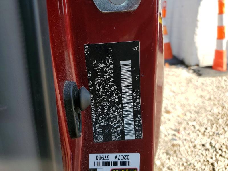 Auction sale of the 2009 Toyota Sienna, vin: 5TDZK23C19S255821, lot number: 69688146