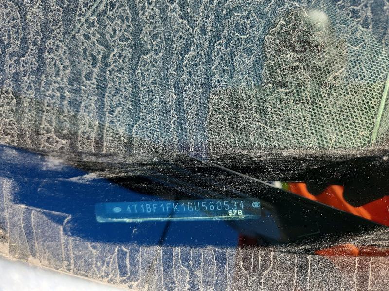2016 Toyota Camry მანქანა იყიდება აუქციონზე, vin: 4T1BF1FK1GU560534, აუქციონის ნომერი: 70841966