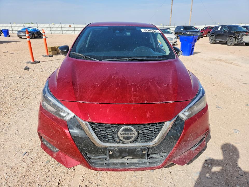 2022 Nissan Versa მანქანა იყიდება აუქციონზე, vin: 3N1CN8FV2NL852489, აუქციონის ნომერი: 69203576