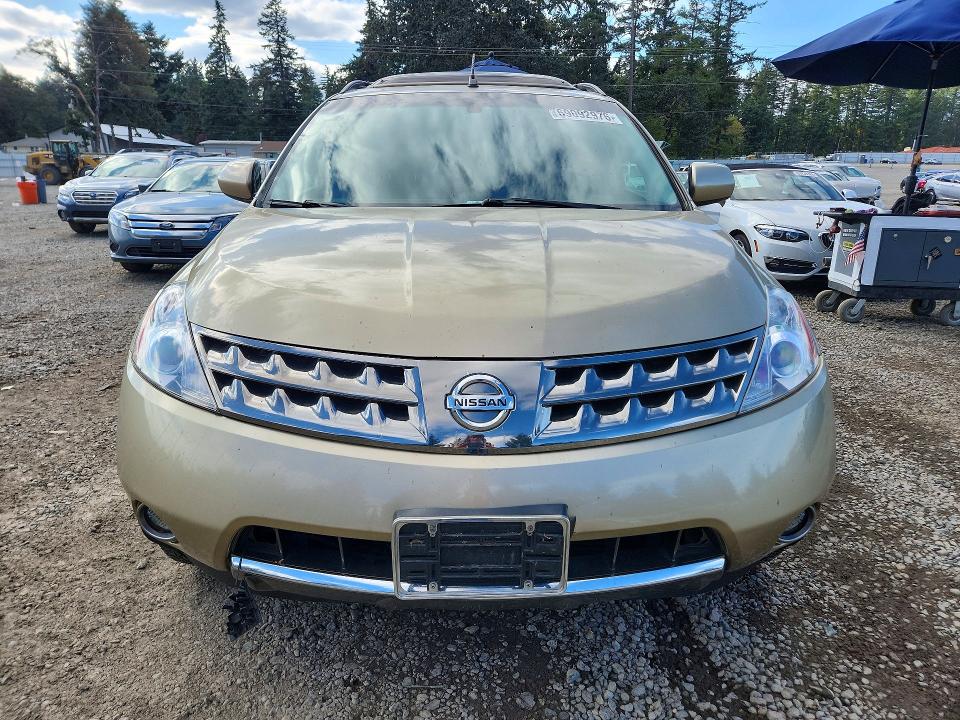 Auction sale of the 2006 Nissan Murano, vin: JN8AZ08W96W546664, lot number: 69092976