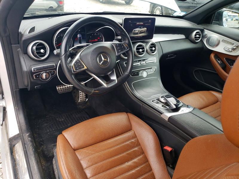 68851936 :رقم المزاد ، WDDWK4KB6JF735435 vin ، 2018 Mercedes-benz C مزاد بيع