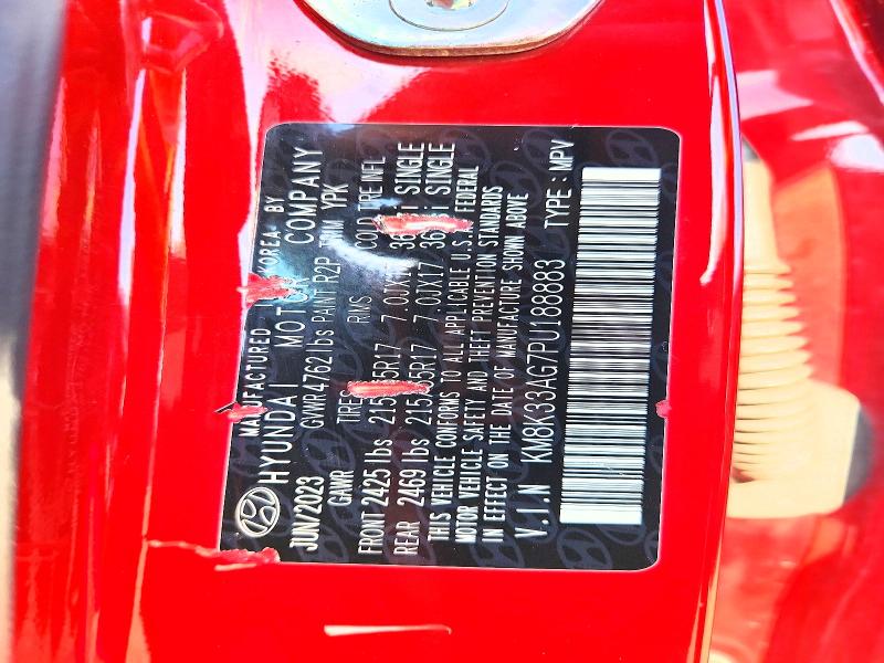 Aukcja sprzedaży 2023 Hyundai Kona, vin: KM8K33AG7PU188883, numer aukcji: 67927216