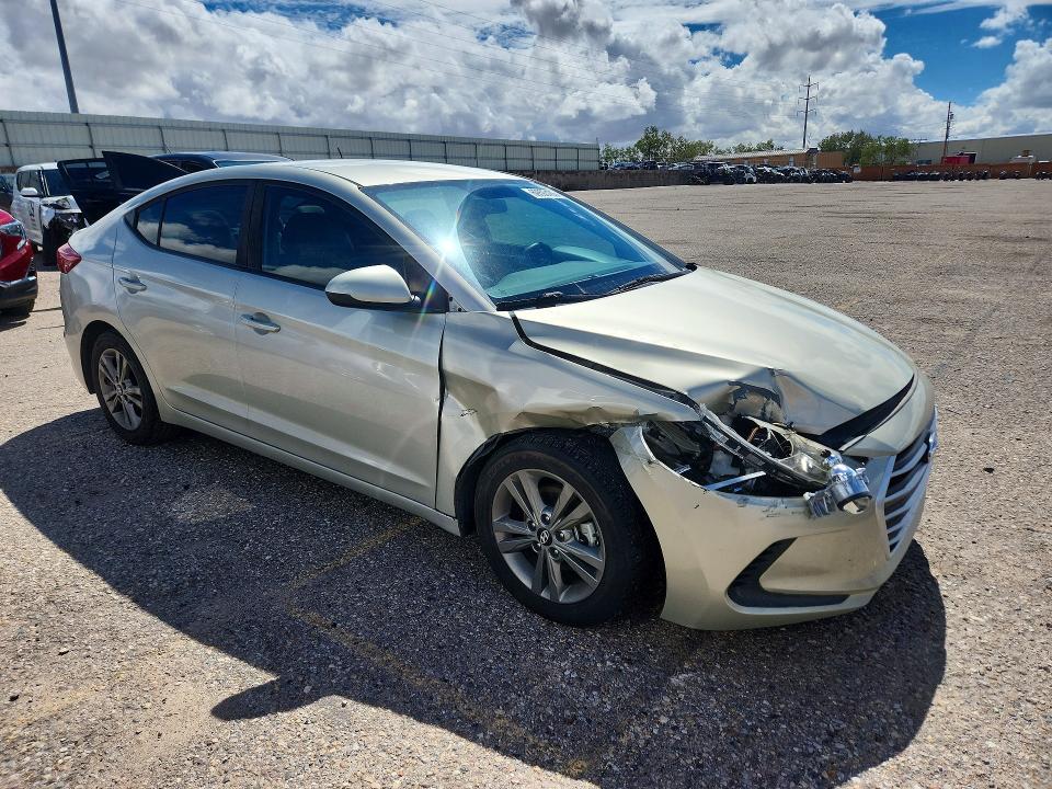Продаж на аукціоні авто 2018 Hyundai Elantra, vin: 5NPD84LF2JH365026, номер лоту: 69893186
