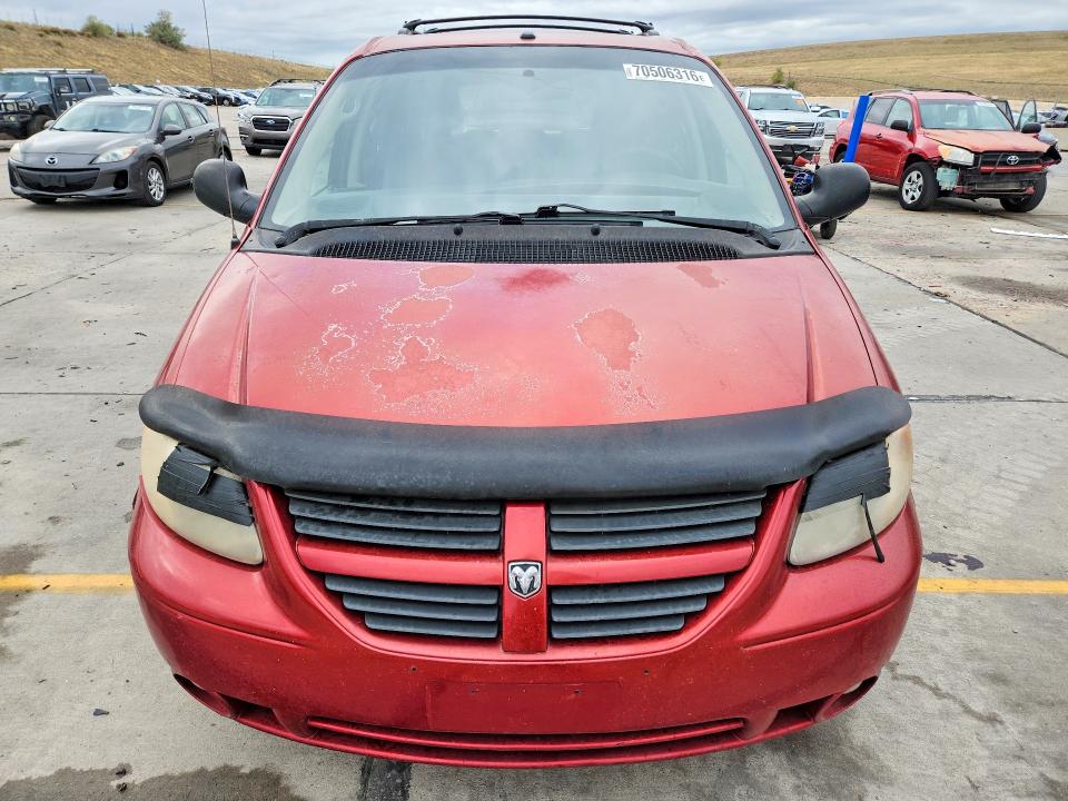 2007 Dodge Grand Caravan მანქანა იყიდება აუქციონზე, vin: 2D4GP44L77R155816, აუქციონის ნომერი: 70506316