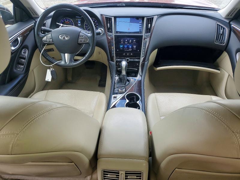 68750316 :رقم المزاد ، JN1BV7AR6FM402268         vin ، 2015 Infiniti Q50 مزاد بيع