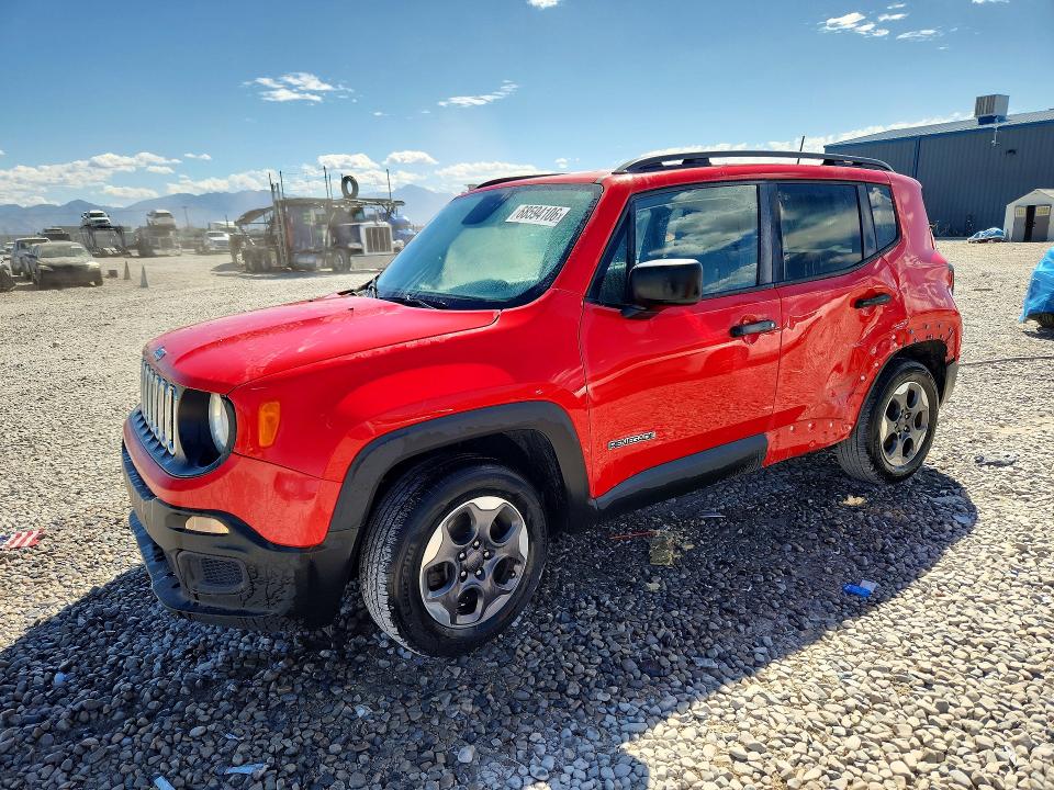 Auction sale of the 2018 Jeep Renegade, vin: ZACCJAAB2JPG69947, lot number: 68594106