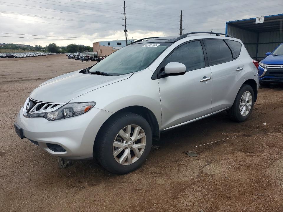 2012 Nissan Murano მანქანა იყიდება აუქციონზე, vin: JN8AZ1MW7CW219848, აუქციონის ნომერი: 70295146