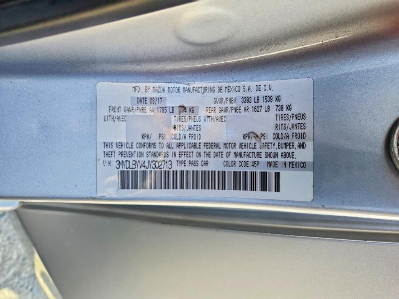 70353856 :رقم المزاد ، 3MYDLBYV4JY302713 vin ، 2018 Toyota Yaris Ia مزاد بيع