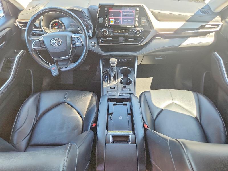 2022 Toyota Highlander მანქანა იყიდება აუქციონზე, vin: 5TDHZRBH6NS589124, აუქციონის ნომერი: 67921216