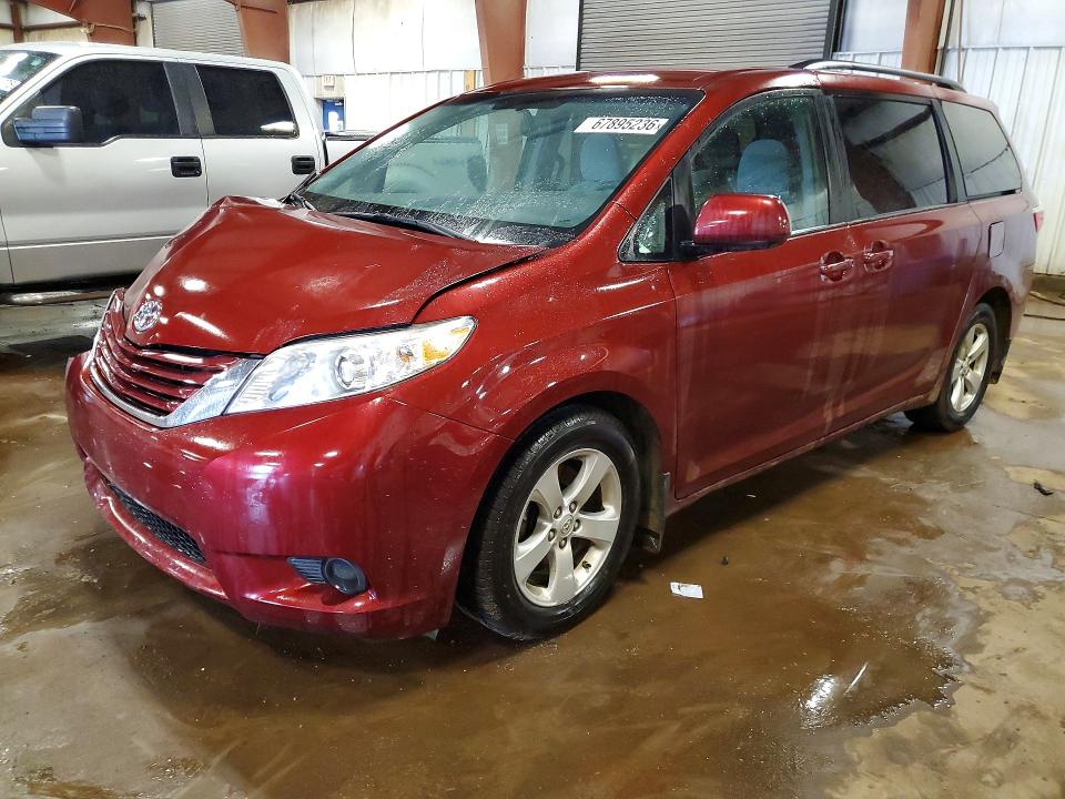 Aukcja sprzedaży 2017 Toyota Sienna, vin: 5TDKZ3DCXHS815450, numer aukcji: 67895236