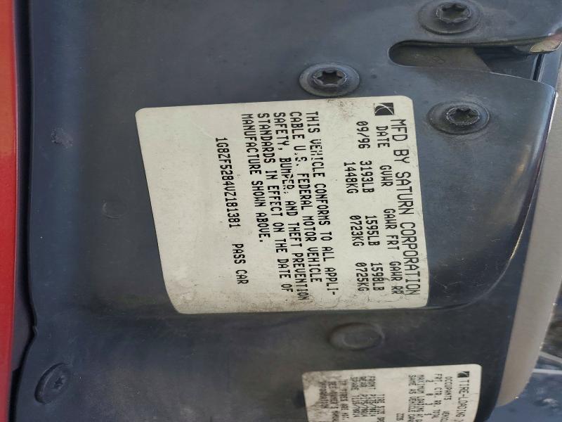68403556 :رقم المزاد ، 1G8ZF5284VZ181381 vin ، 1997 Saturn Sl مزاد بيع