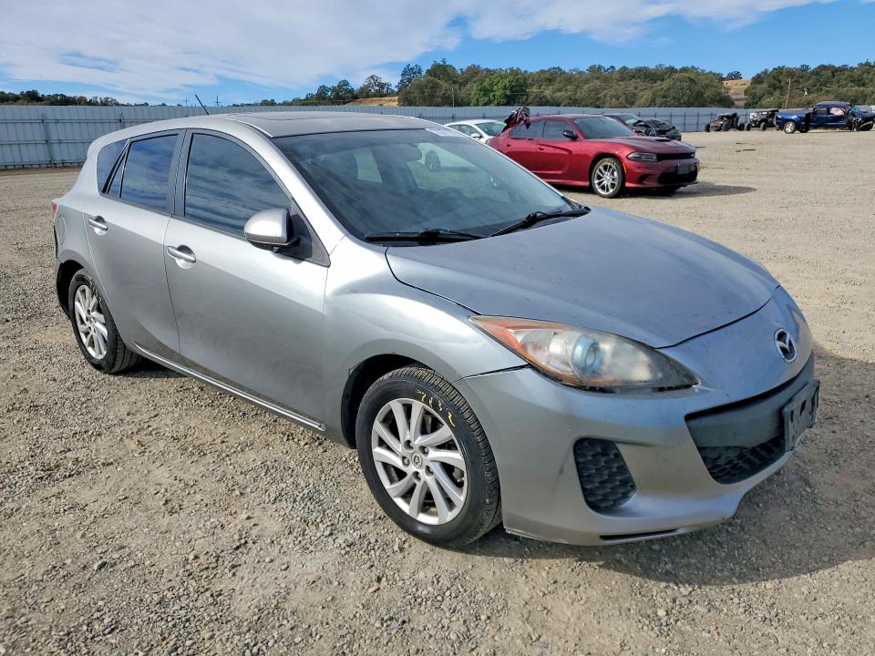 2012 Mazda 3 მანქანა იყიდება აუქციონზე, vin: JM1BL1L82C1669554, აუქციონის ნომერი: 70371976