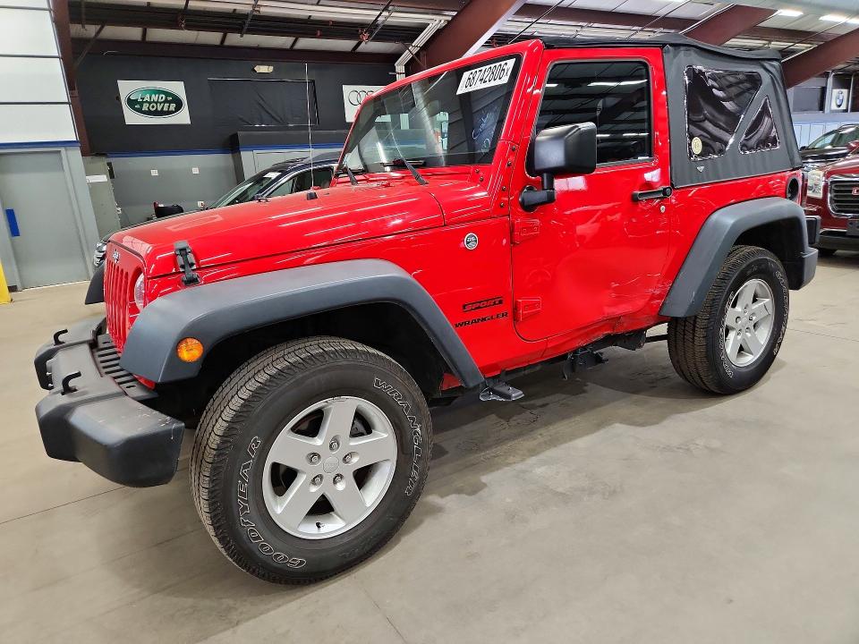 Продаж на аукціоні авто 2017 Jeep Wrangler, vin: 1C4AJWAG8HL574856, номер лоту: 68742806