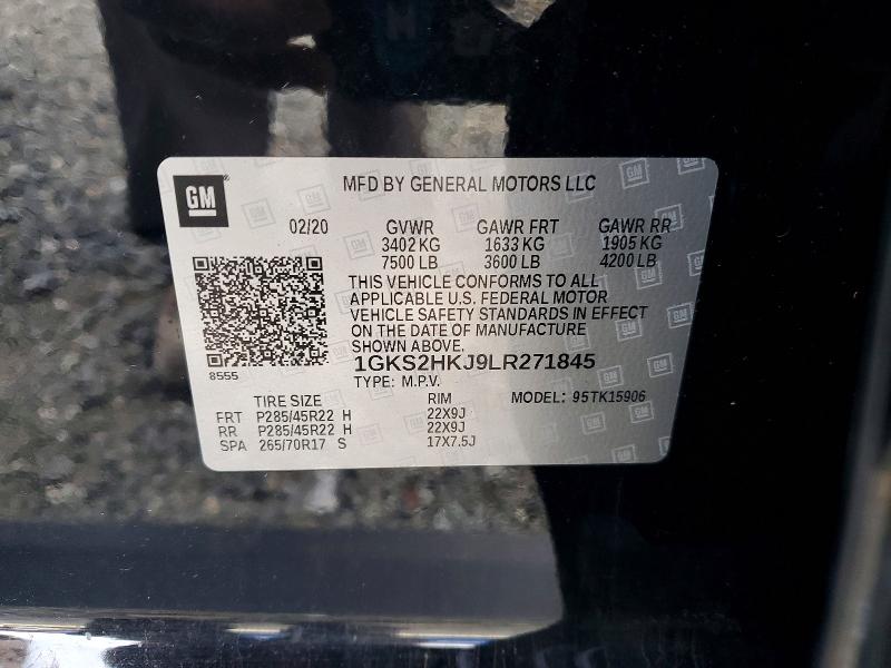 Продаж на аукціоні авто 2020 Gmc Yukon Xl, vin: 1GKS2HKJ9LR271845, номер лоту: 66189696