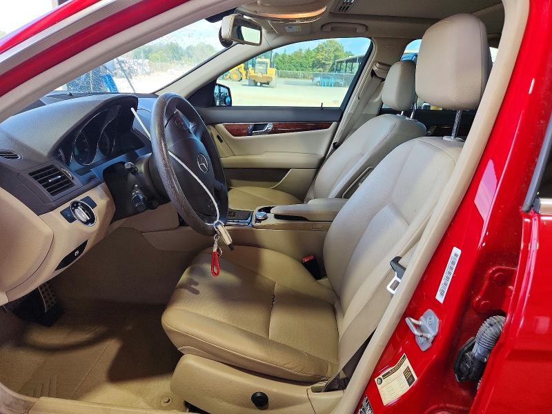 68427206 :رقم المزاد ، WDDGF8BB5BR182843 vin ، 2011 Mercedes-benz C مزاد بيع
