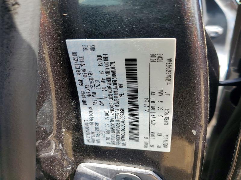 Aukcja sprzedaży 2018 Ford Escape, vin: 1FMCU0GD9JUC99858, numer aukcji: 67166896