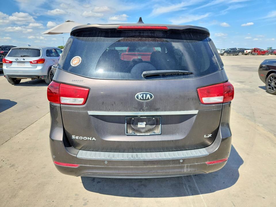 2016 Kia Sedona მანქანა იყიდება აუქციონზე, vin: KNDMB5C17G6172465, აუქციონის ნომერი: 70167636