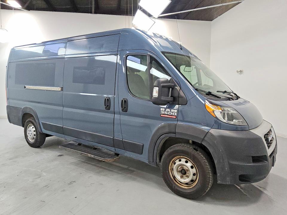 69549936 :رقم المزاد ، 3C6URVJGXLE144237 vin ، 2020 Ram Promaster 3500 مزاد بيع