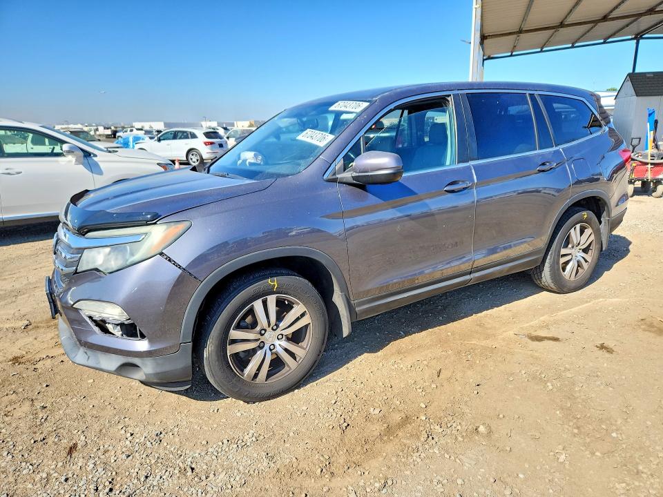 2017 Honda Pilot მანქანა იყიდება აუქციონზე, vin: 5FNYF6H71HB014220, აუქციონის ნომერი: 67043706