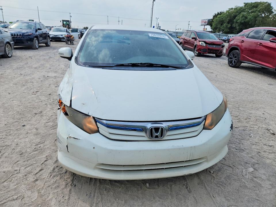Продажа на аукционе авто 2012 Honda Civic Hyb 4d L, vin: JHMFB4F31CS007298, номер лота: 70632616