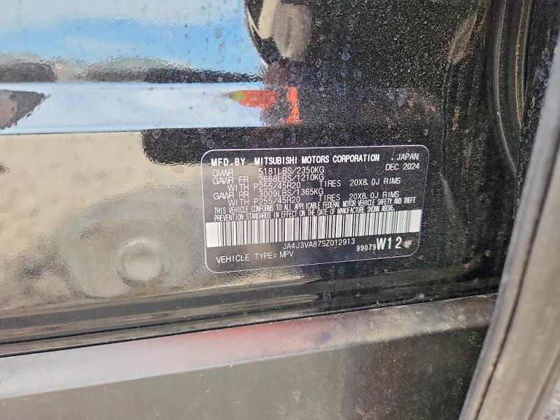 Aukcja sprzedaży 2025 Mitsubishi Outlander, vin: JA4J3VA87SZ012913, numer aukcji: 69492976