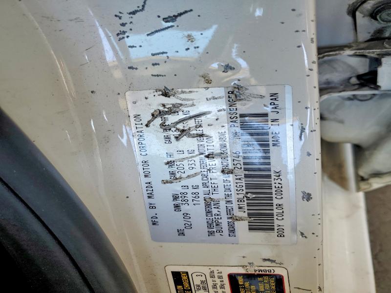 70837026 :رقم المزاد ، JM1BL1SG1A1125746 vin ، 2010 Mazda 3 مزاد بيع