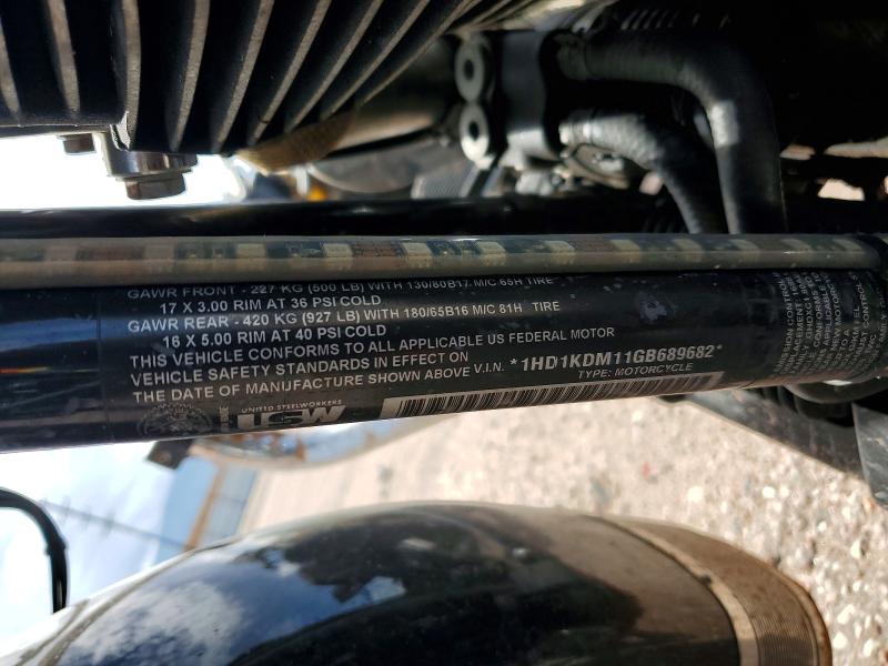 Auction sale of the 2016 Harley-davidson Flhtcul, vin: 1HD1KDM11GB689682, lot number: 68895416
