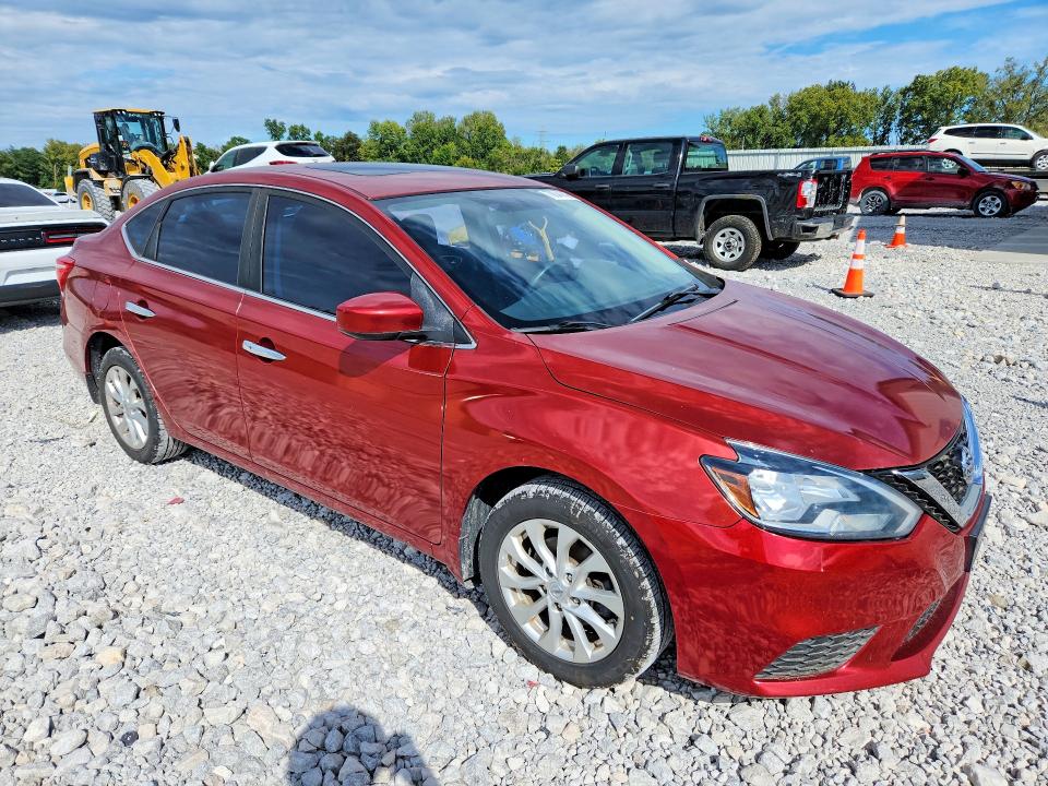 2017 Nissan Sentra მანქანა იყიდება აუქციონზე, vin: 3N1AB7AP7HY225023, აუქციონის ნომერი: 70044746