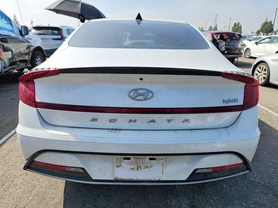 2021 Hyundai Sonata Hybrid მანქანა იყიდება აუქციონზე, vin: KMHL34JJ4MA027877, აუქციონის ნომერი: 68554626