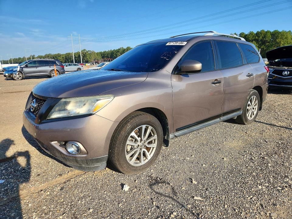 67139186 :رقم المزاد ، 5N1AR2MNXEC621291 vin ، 2014 Nissan Pathfinder مزاد بيع