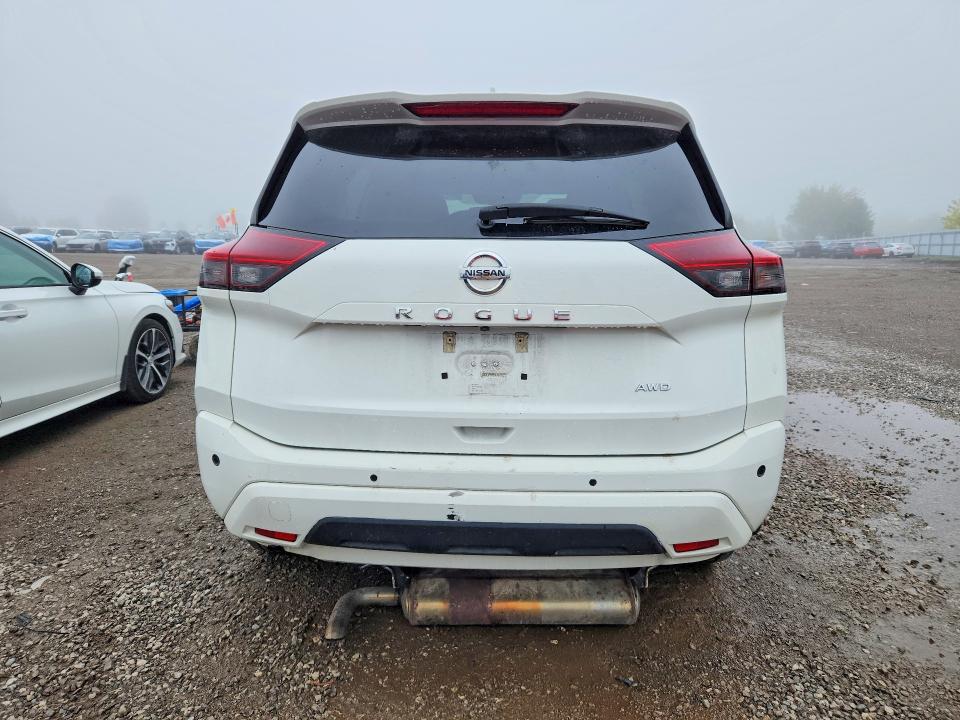 66047926 :رقم المزاد ، 5N1AT3AB7MC677298 vin ، 2021 Nissan Rogue مزاد بيع