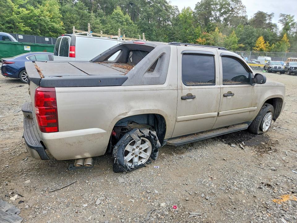 68708096 :رقم المزاد ، 3GNFK12357G319781 vin ، 2007 Chevrolet Avalanche مزاد بيع